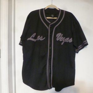 Sale- Black Las Vegas baseball jersey sz M